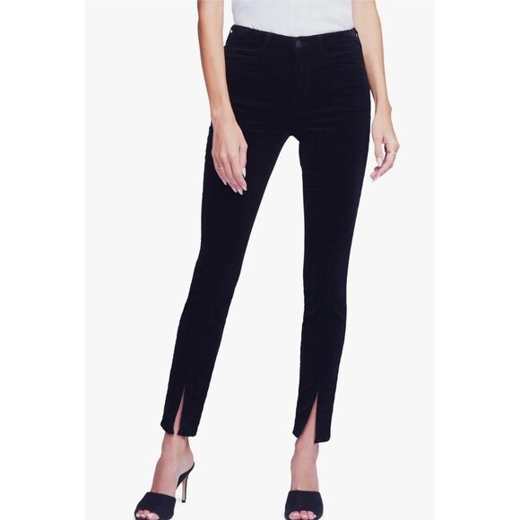 L'Agence Jyothi High Rise Split Ankle Jeans Women's Size 34 Noir New With Tags! - Picture 1 of 6